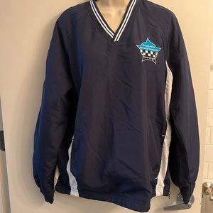 Small sport windbreaker pullover vneck golf pullover